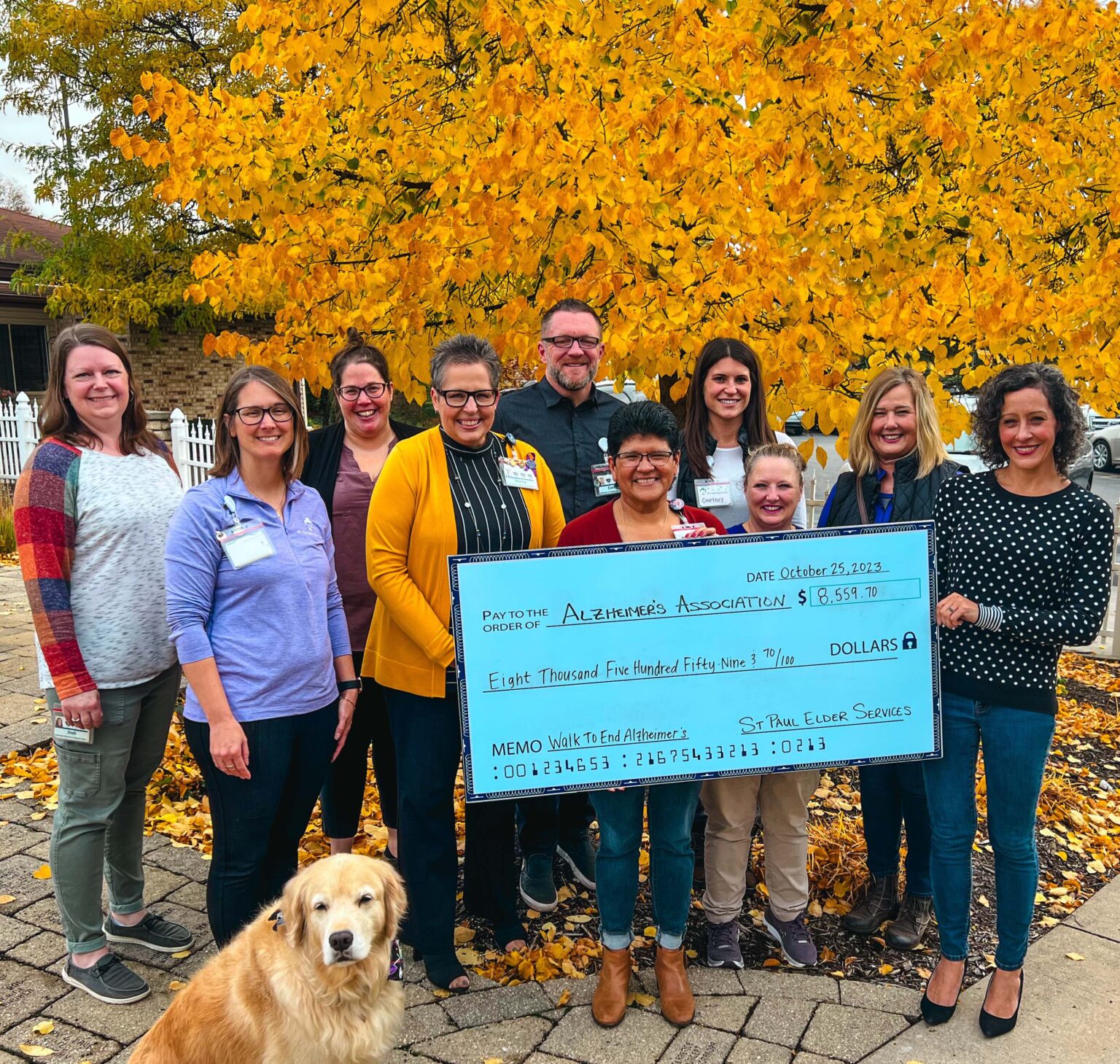 SPES’ commitment to Alzheimer’s support and research demonstrated with Walk to End Alzheimer’s