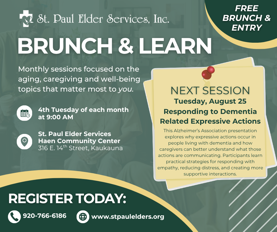 August Brunch & Learn