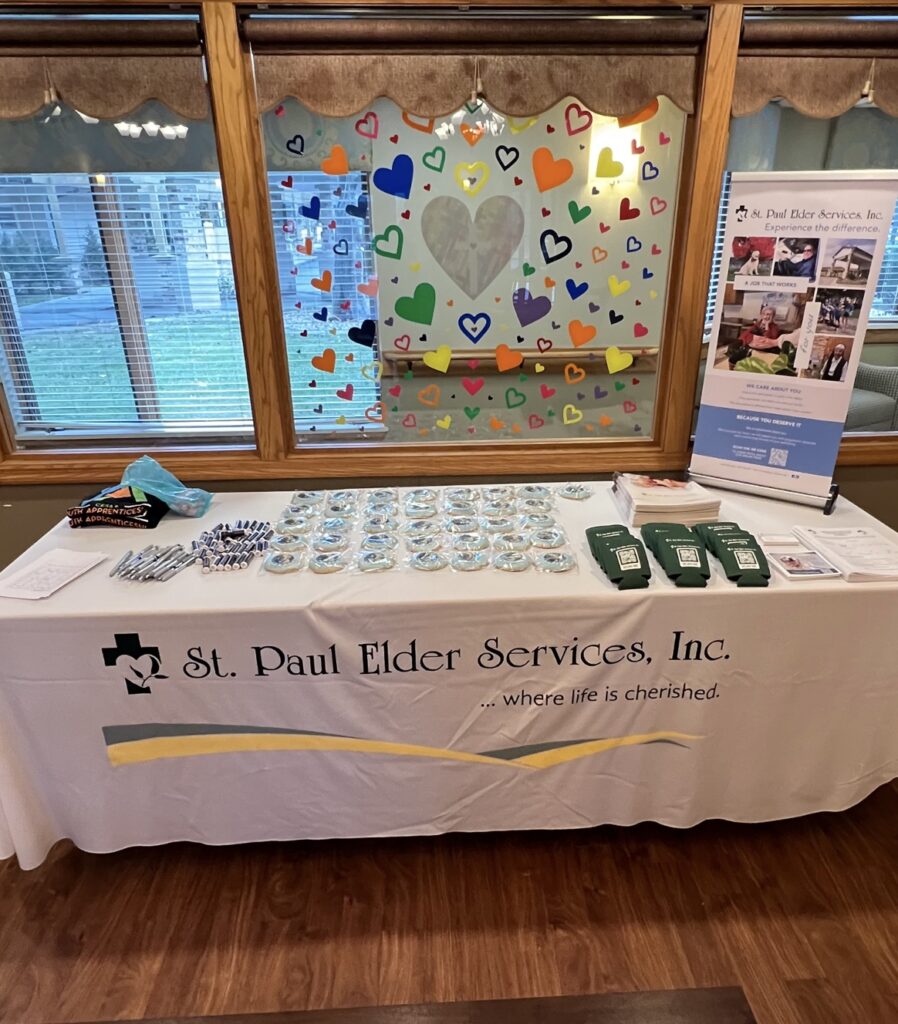 Inspire Wisconsin career opportunities event at St. Paul Elder Services in Kaukauna, Wisconsin